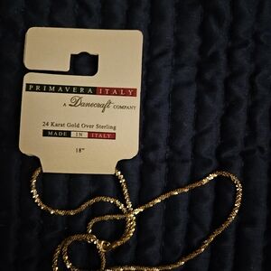 Primavera Couture Gold Necklace